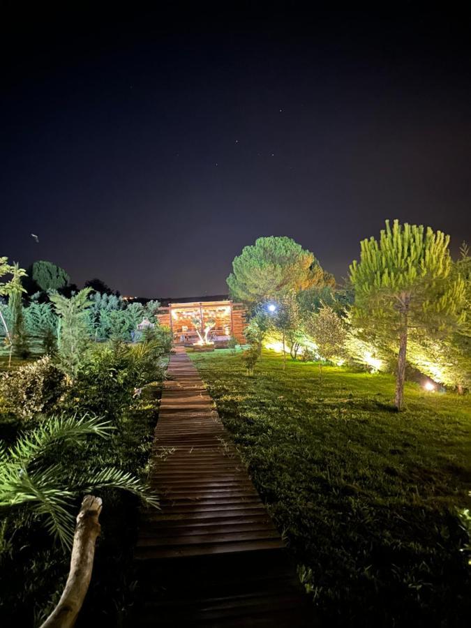 Luxury Wooden Villas Makrygialos Exterior foto