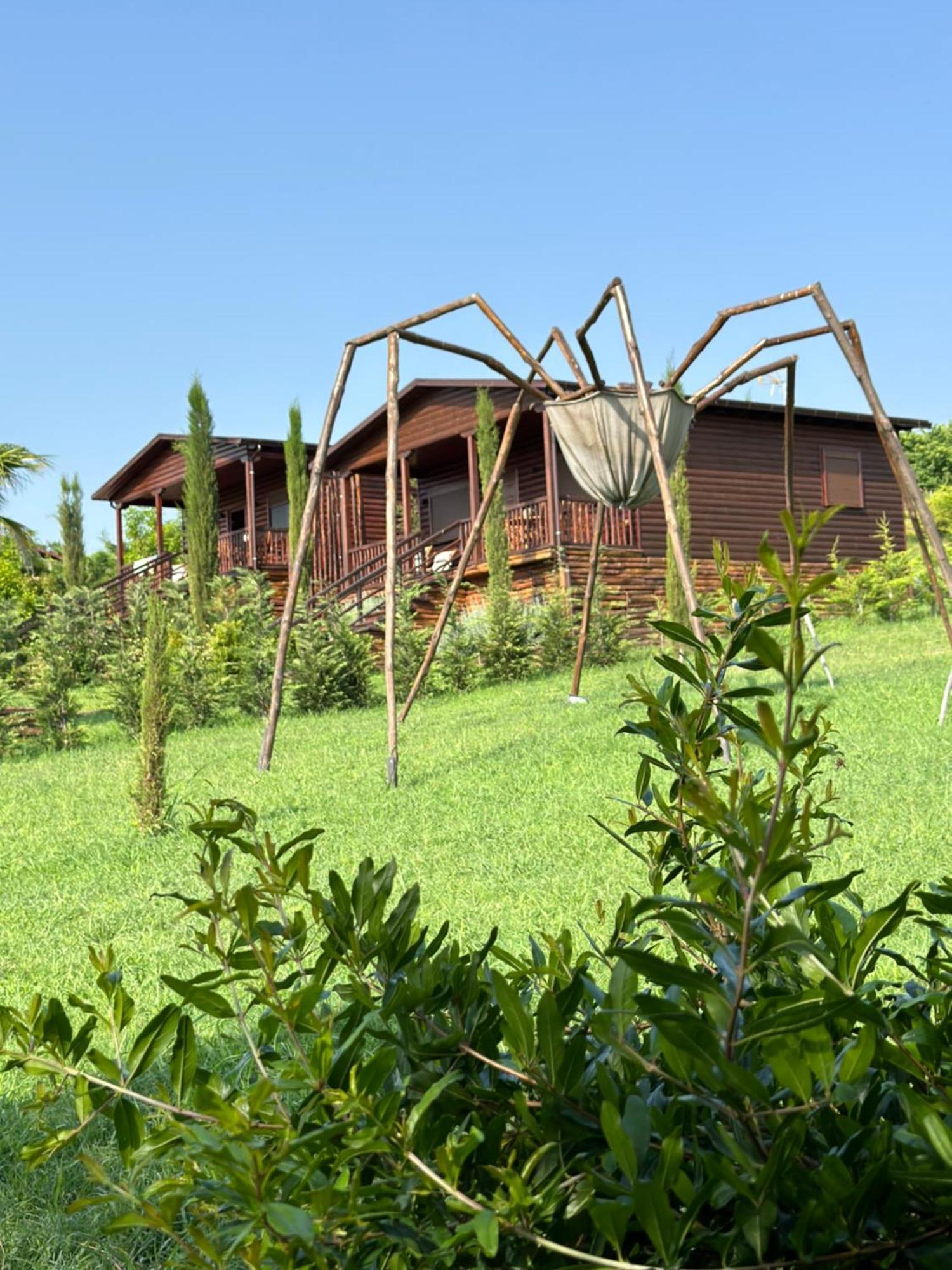 Luxury Wooden Villas Makrygialos Exterior foto